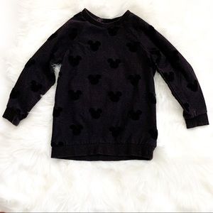 H&M Mickey Mouse Black Pull Over Sweater Baby